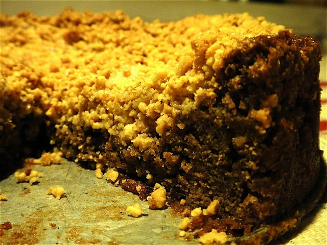 Jonathans knäckiga banan- och jordnötskaka